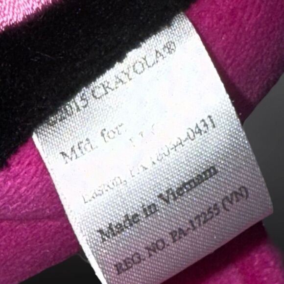 2015 Crayola Jazzberry Jam Purple Pink Crayon Plush 14” - Picture 4 of 6